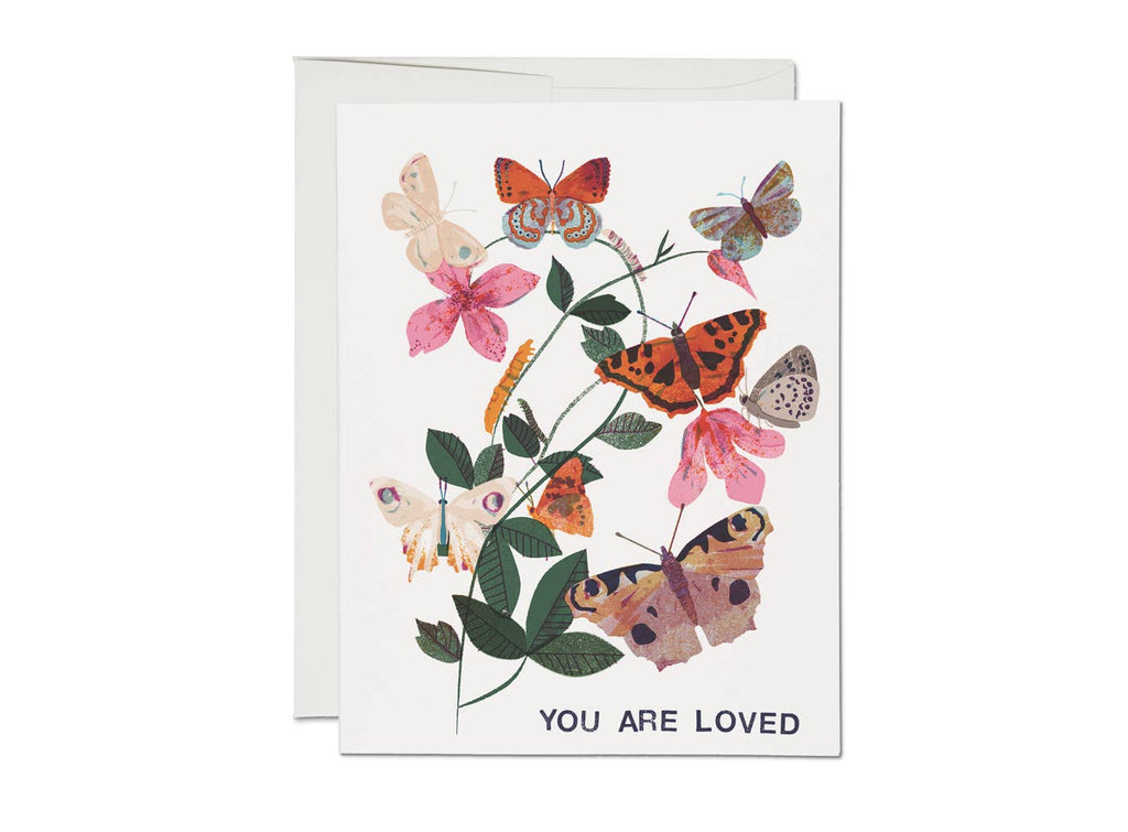 Butterfly You are Loved greeting card