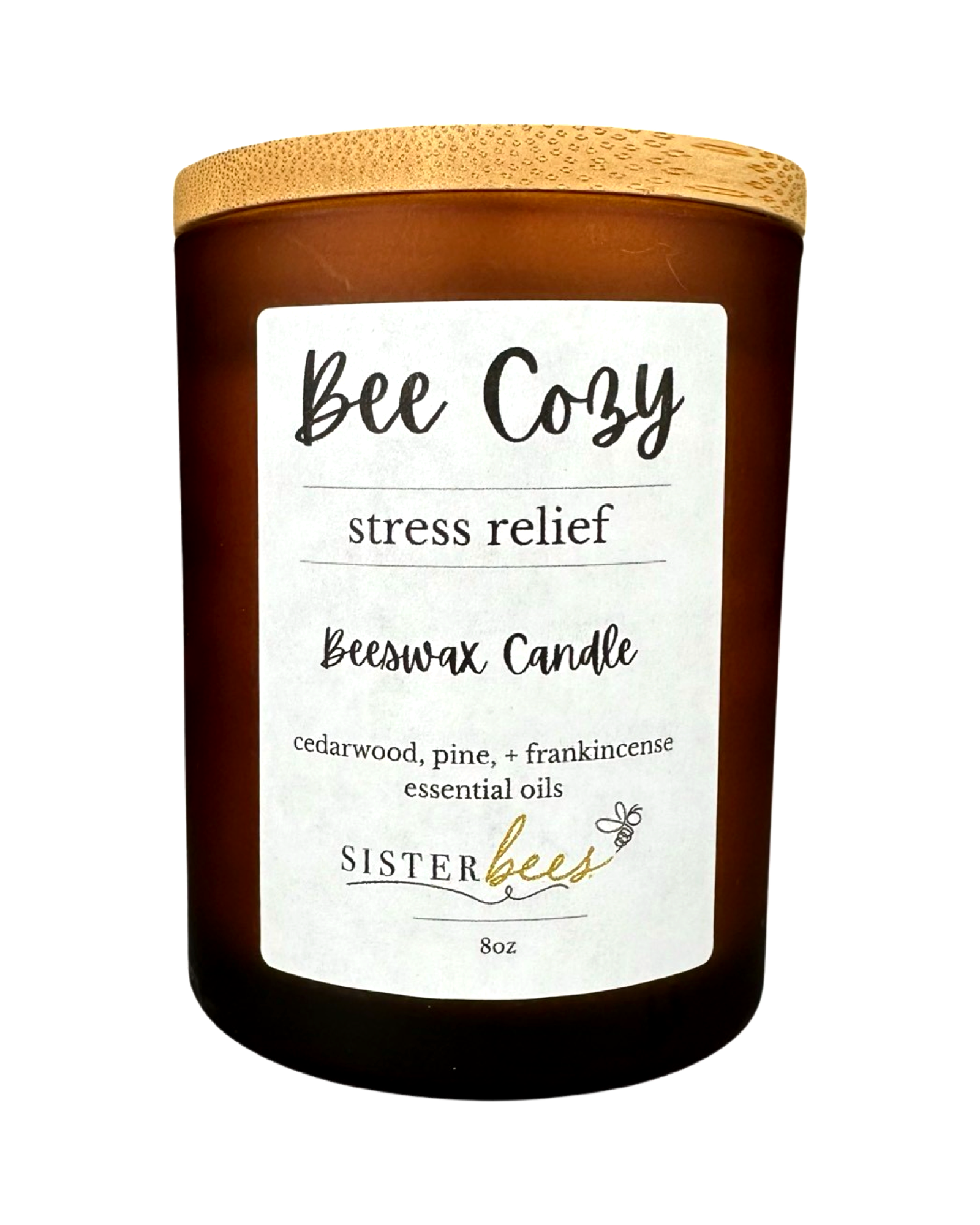 "Cozy Bee" Beeswax Candle