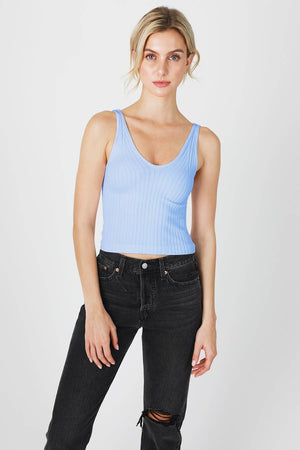 Wide Ribbed Tank Top