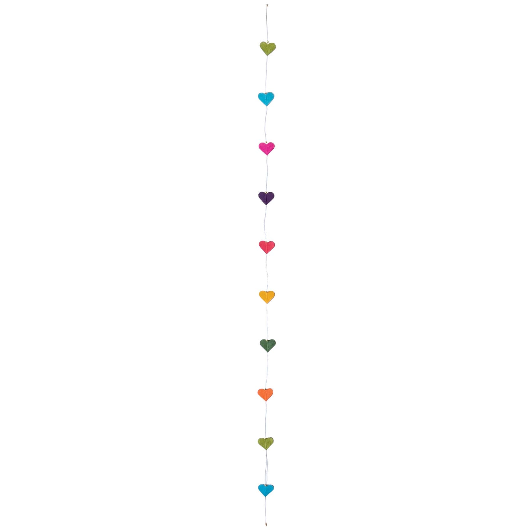 Paper Heart Garland