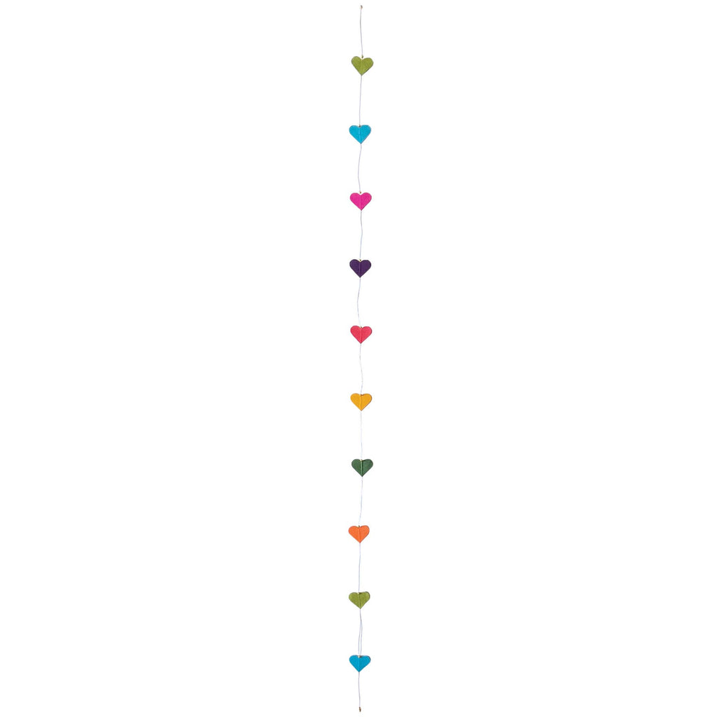Paper Heart Garland
