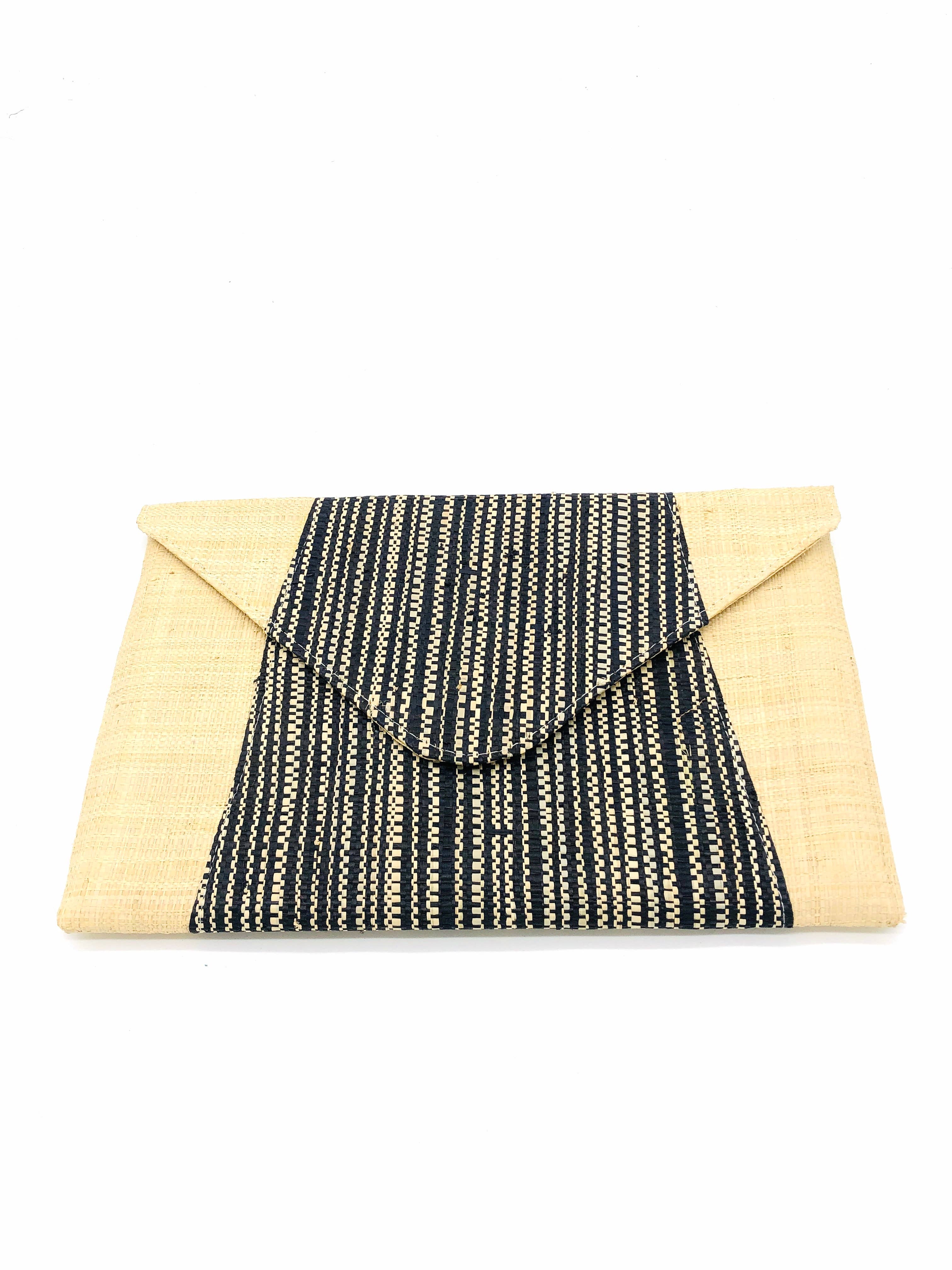 Belvedere Two Tone Envelope Clutch