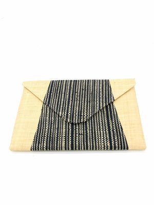 Belvedere Two Tone Envelope Clutch