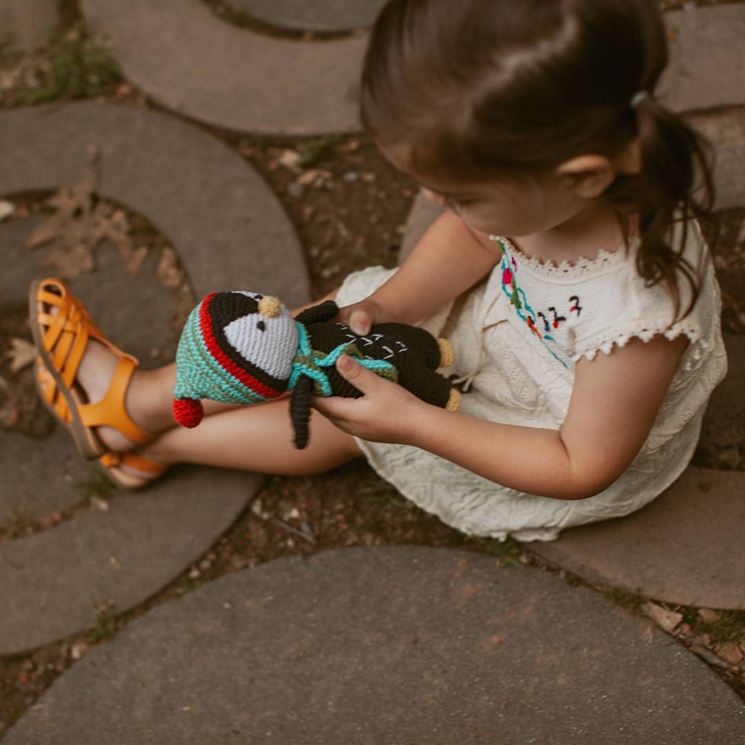 Penguin Baby Rattle