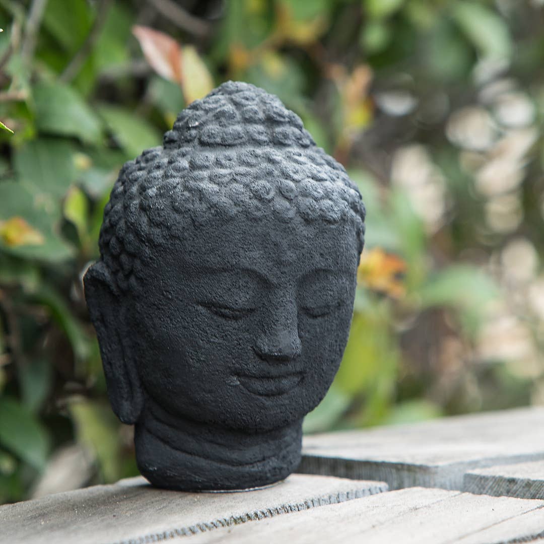 Small Volcanic Ash Buddha Head
