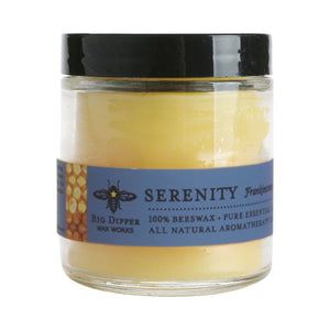 Beeswax Aromatherapy Candle ~ Awaken (Grapefruit + Spruce)