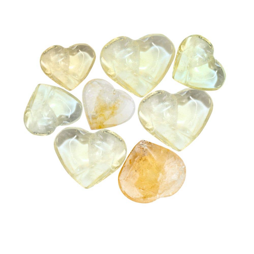 Crystal Heart - Citrine