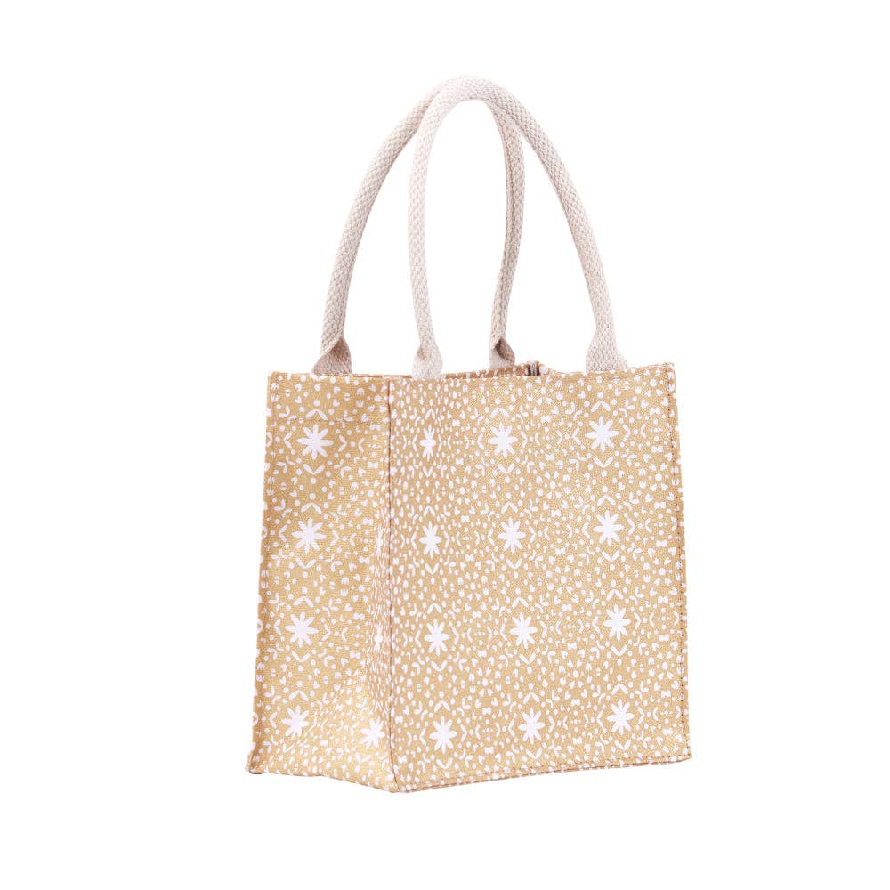 Golden Flakes Reusable Gift Bag Tote