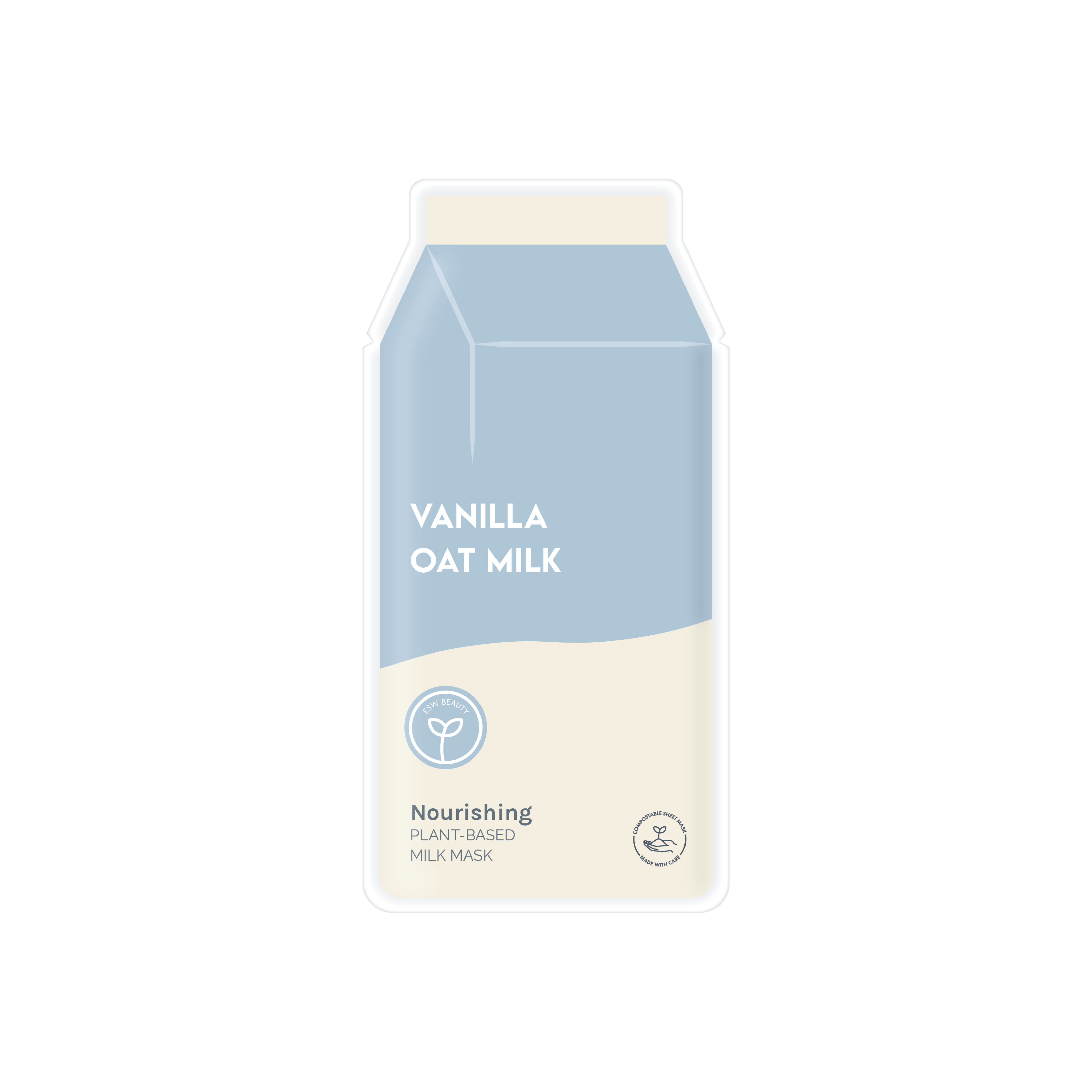Vanilla Oat Milk Plant-Based Mask