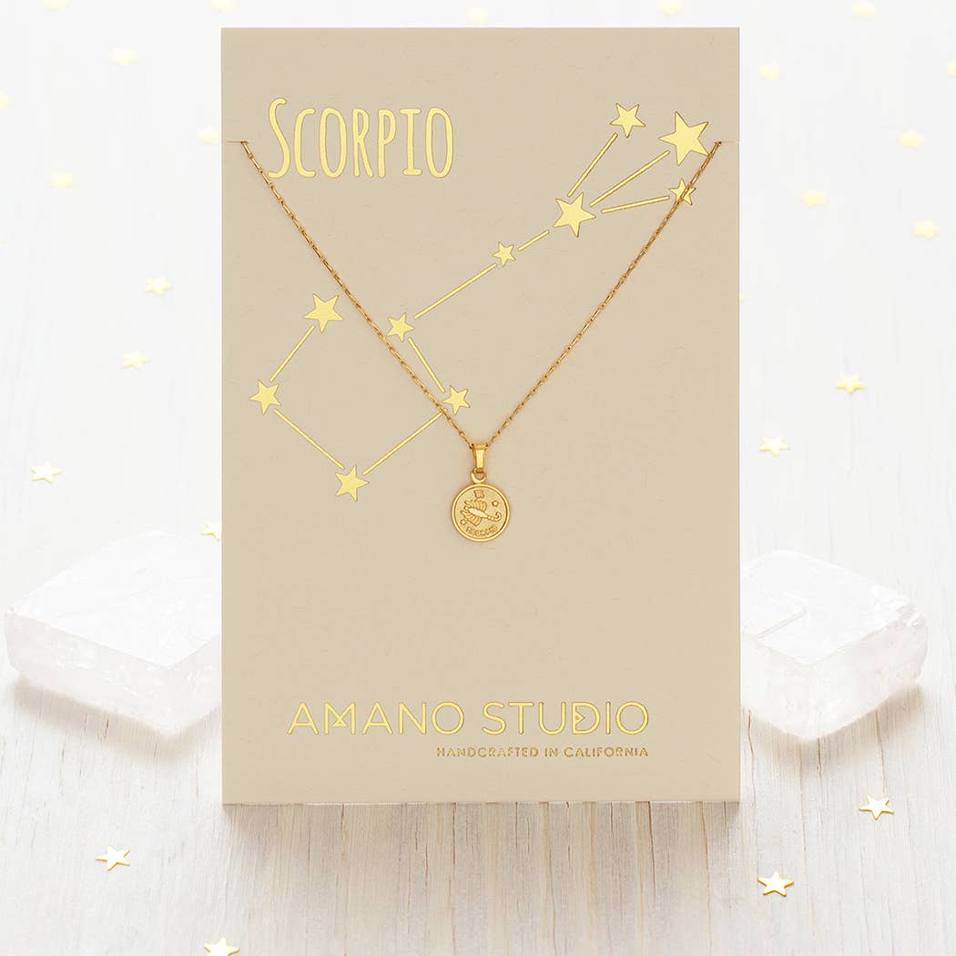 Tiny Zodiac Medallions
