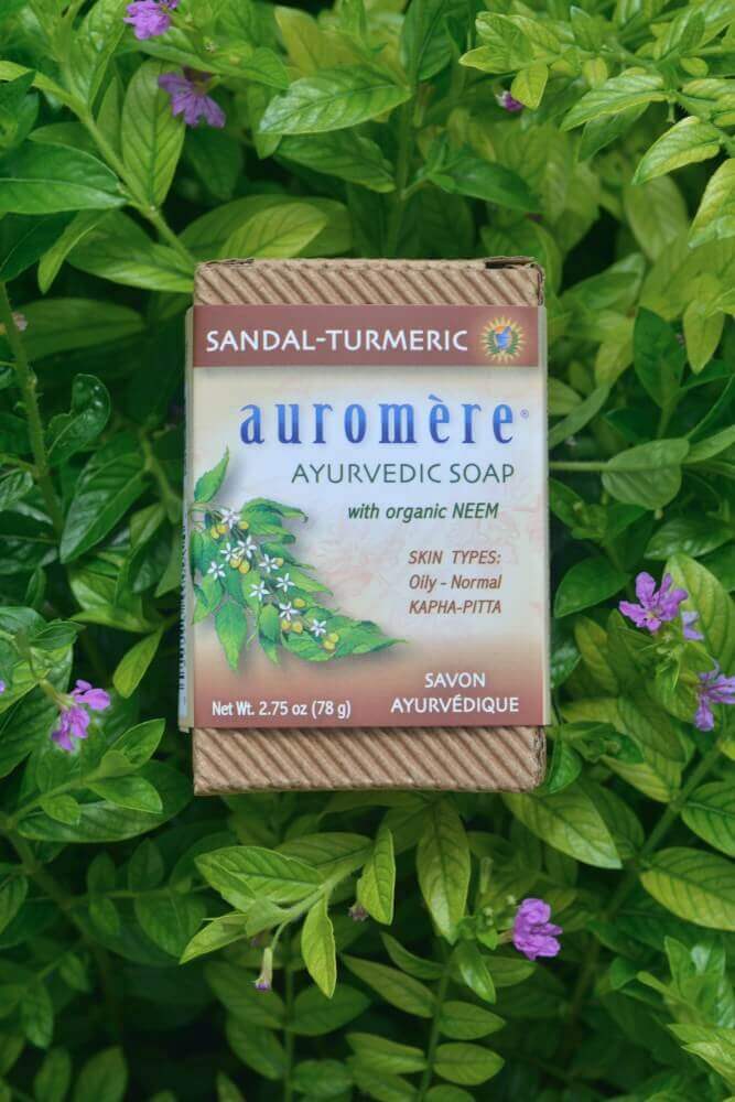 Auromere Sandal-Turmeric Ayurvedic Soap
