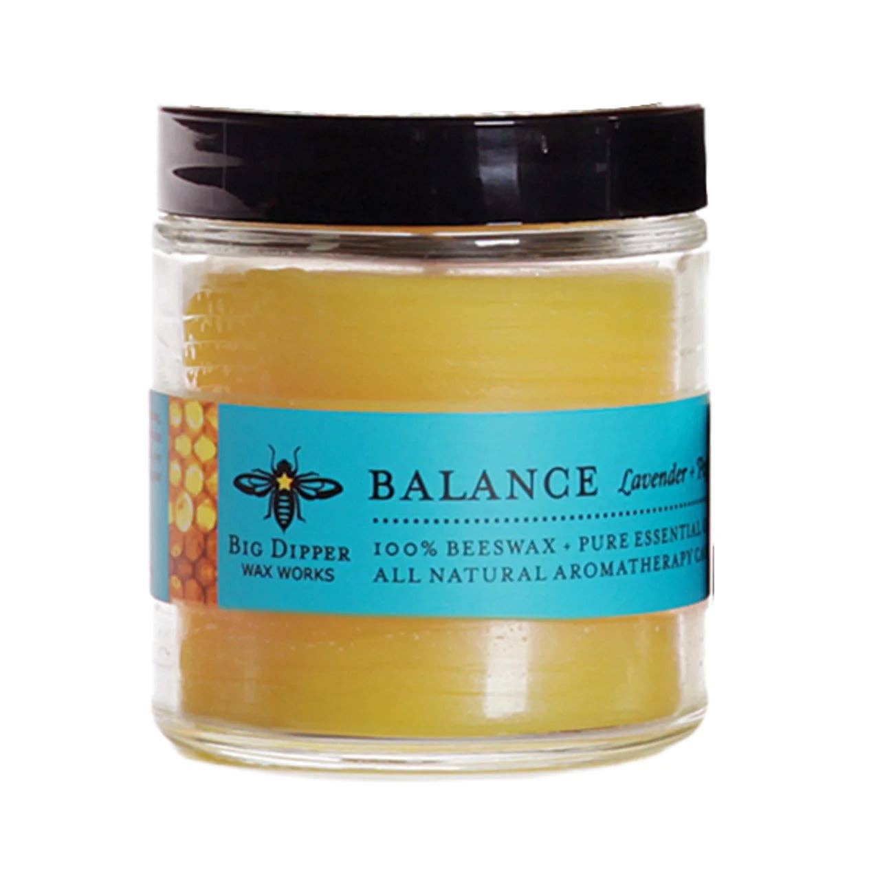 Beeswax Aromatherapy Candle ~ Awaken (Grapefruit + Spruce)