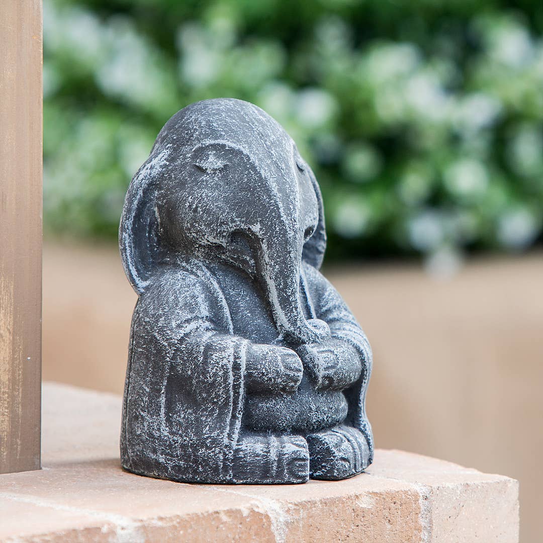 Meditating Elephant - Volcanic Ash