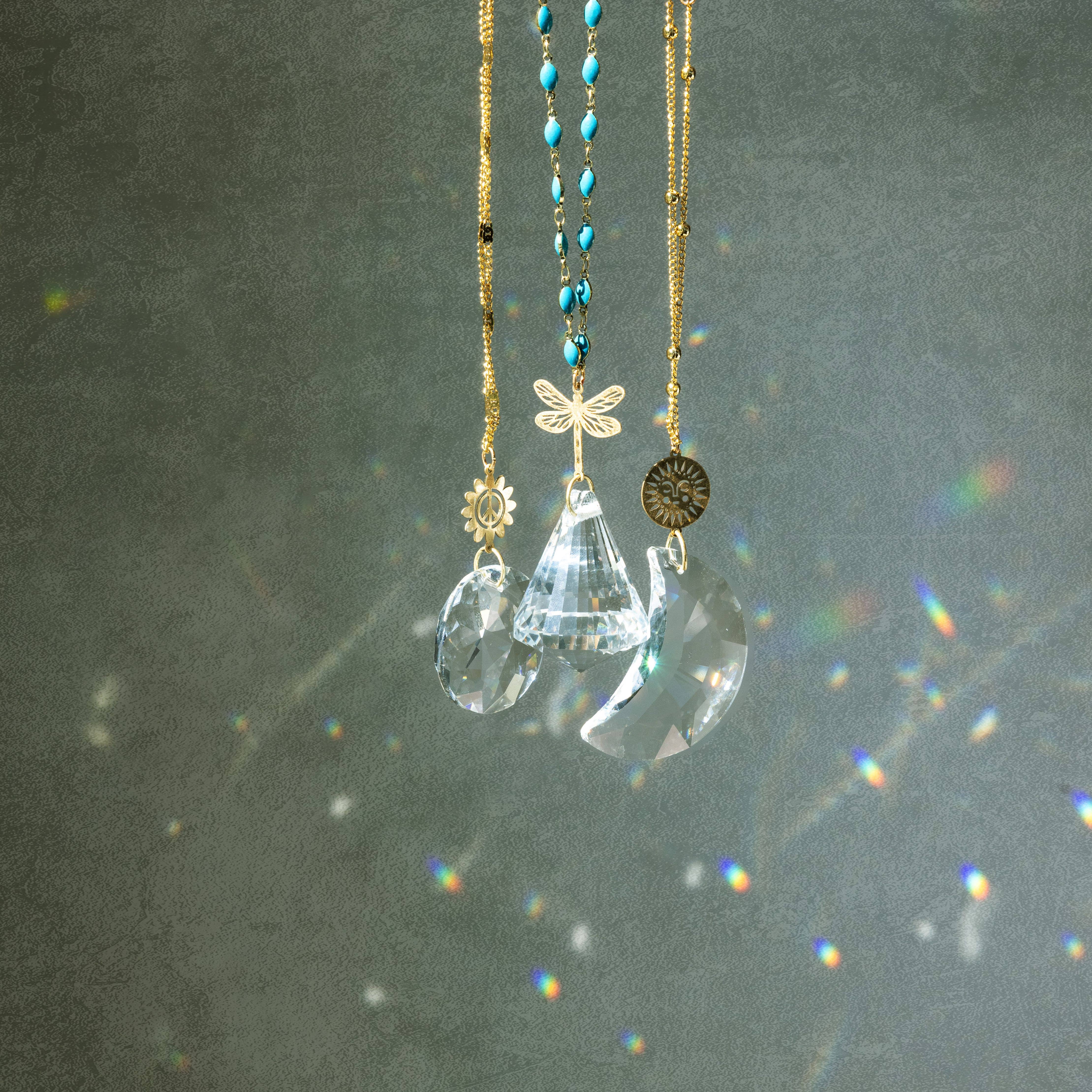 Pocket Suncatcher - Peace Flower