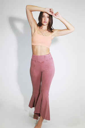 Front Criss-Cross Bralette ~ light pink
