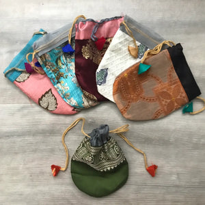Sari gift bag pouch