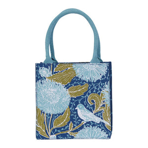 Chrysanthemum Bird Reusable Gift Bag Tote