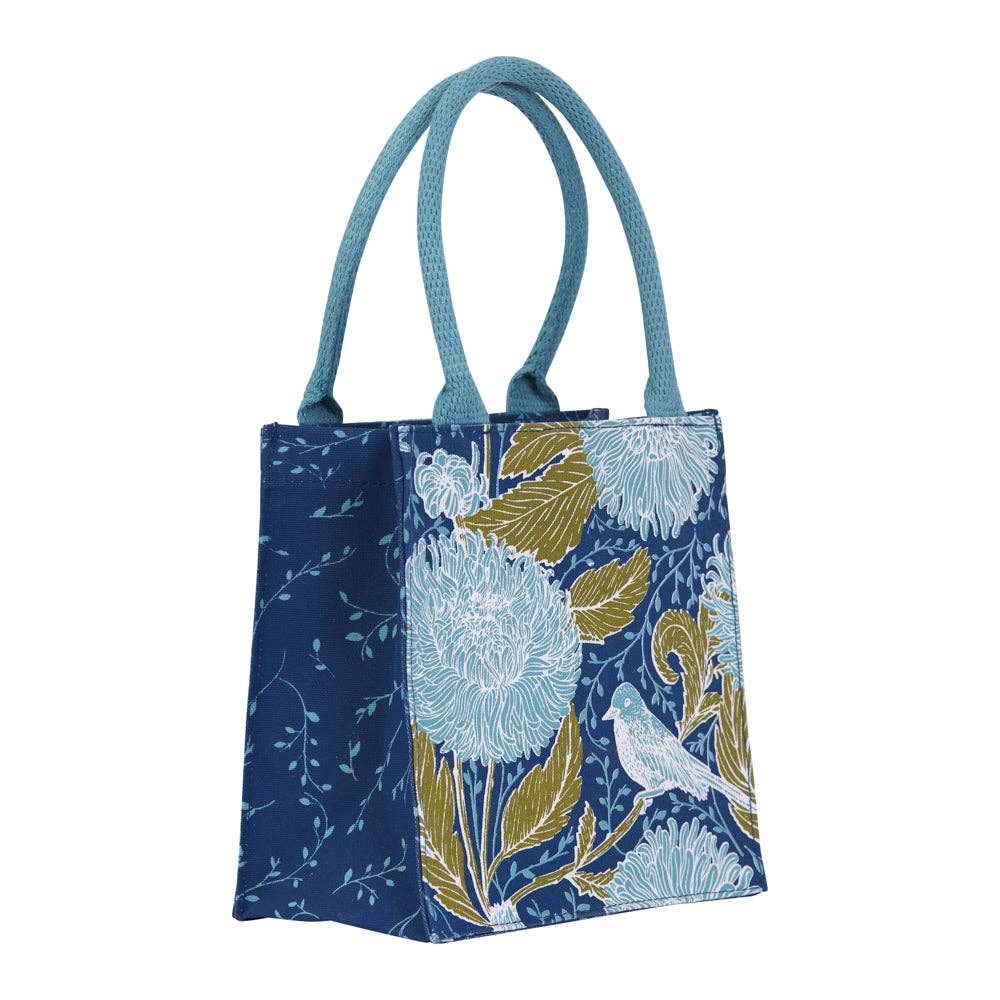 Chrysanthemum Bird Reusable Gift Bag Tote