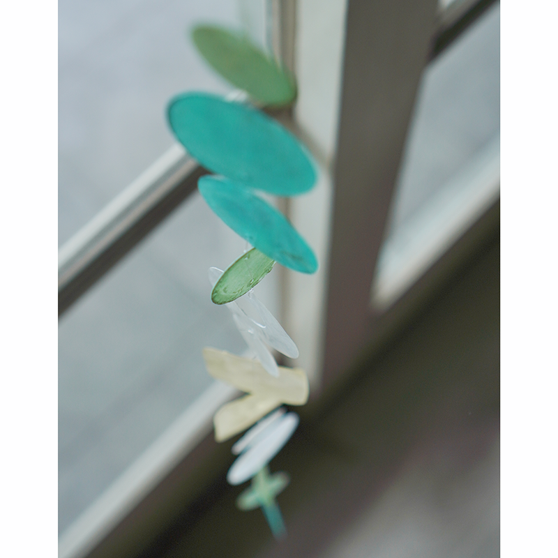 Capiz Garland ~ Spring Meadow