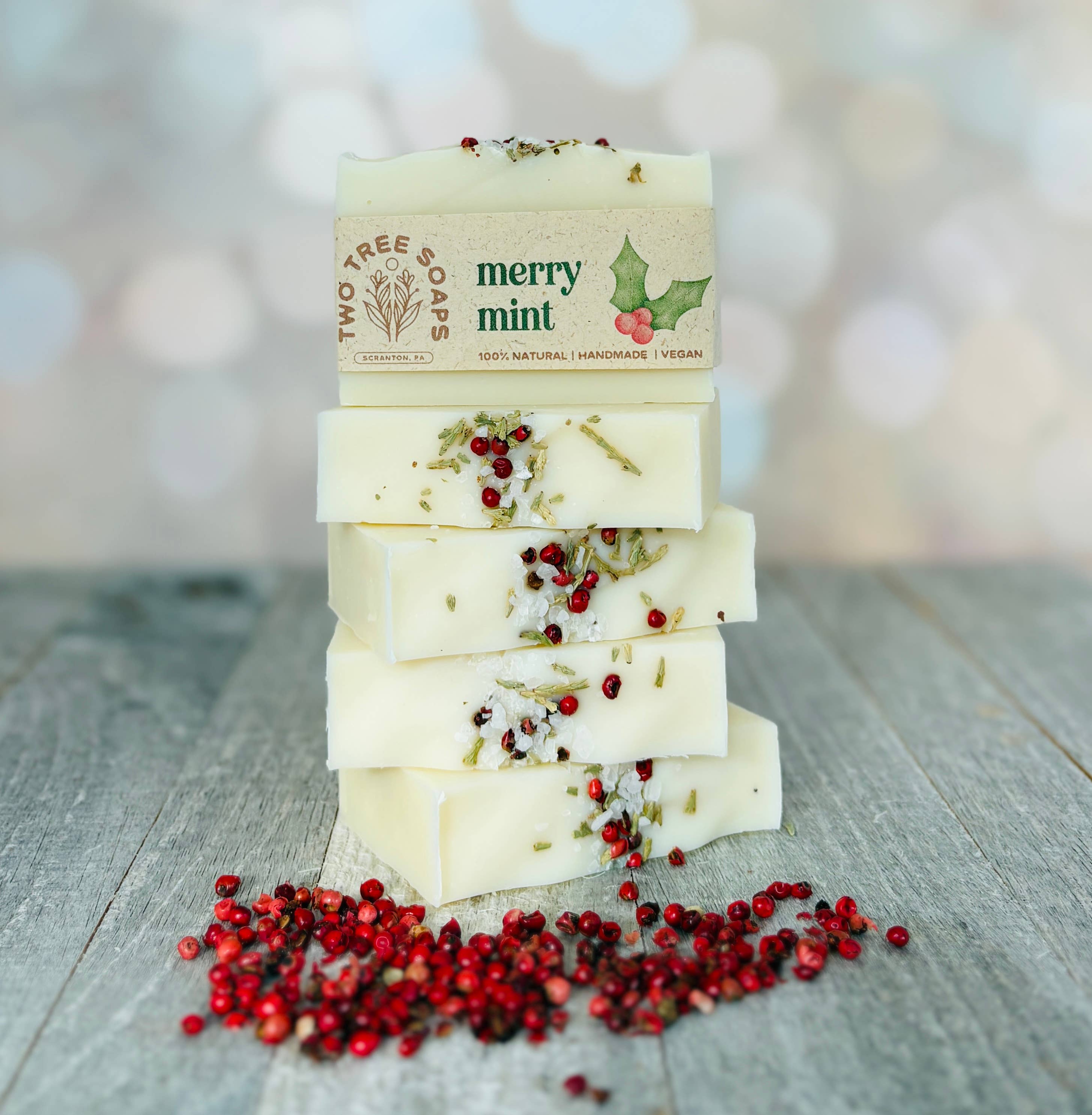 Merry Mint - Natural Handmade Bar Soap