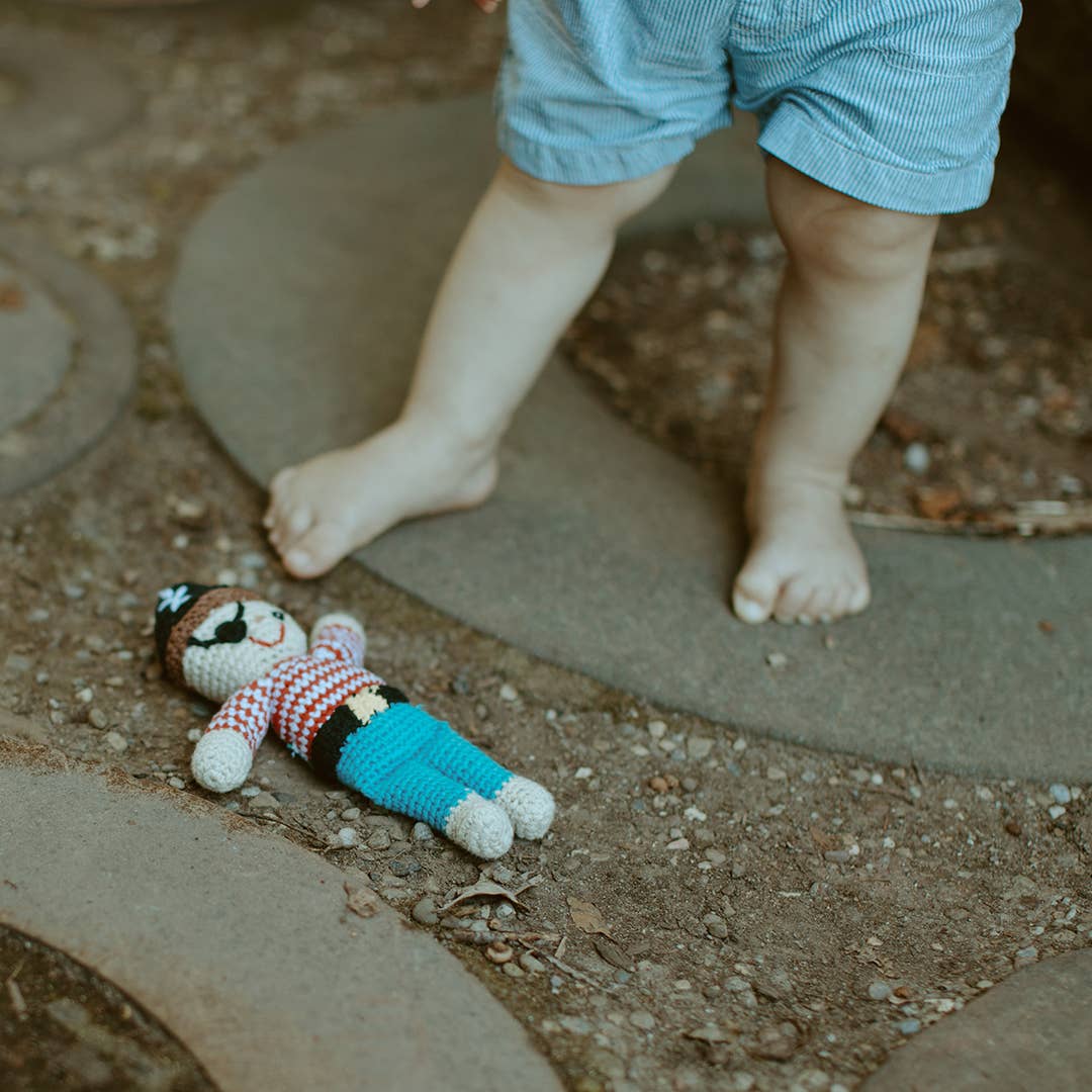 Handmade Pirate Rattle