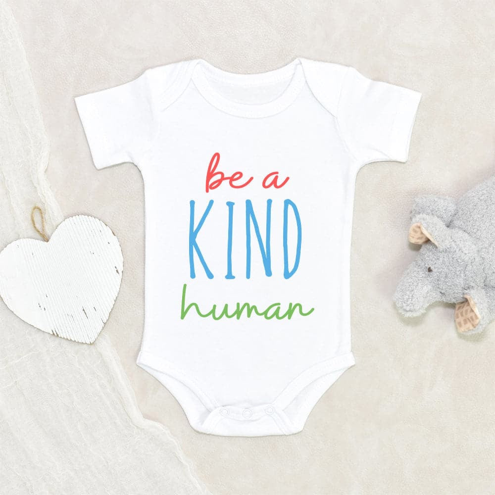 Be a Kind Human Short Sleeved Onesie
