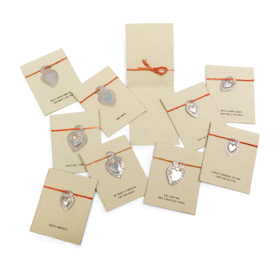 Milagro Heart Cards