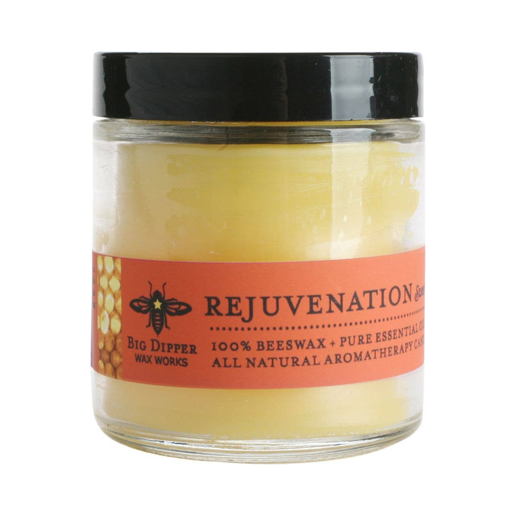 Beeswax Aromatherapy Candle ~ Rejuvenation (Sweet Orange + Clove Bud)