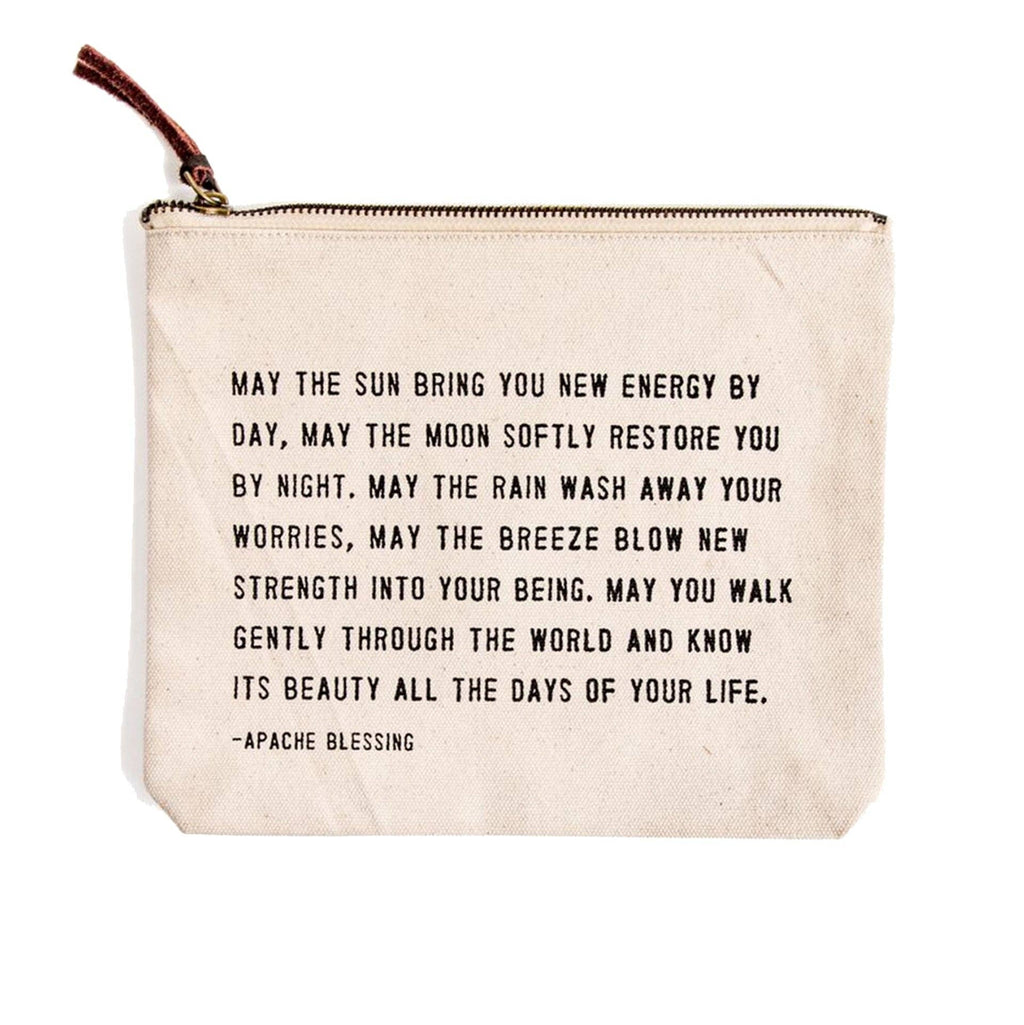 May The Sun Bring You  Energy Canvas Zip Bag