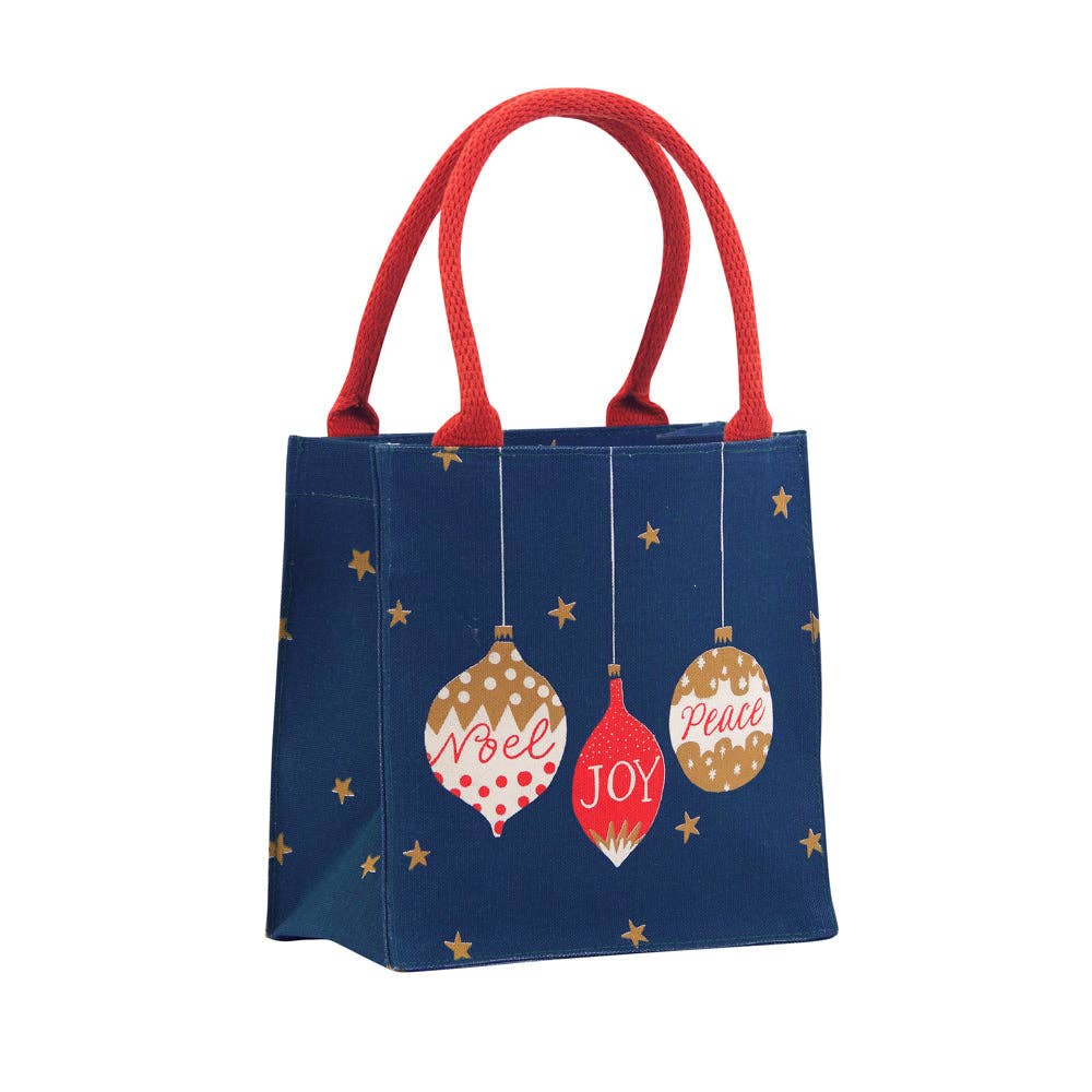 Noel Joy Peace Reusable Gift Bag Tote