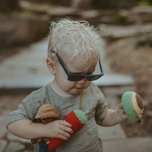 Organic Cotton Avocado Rattle