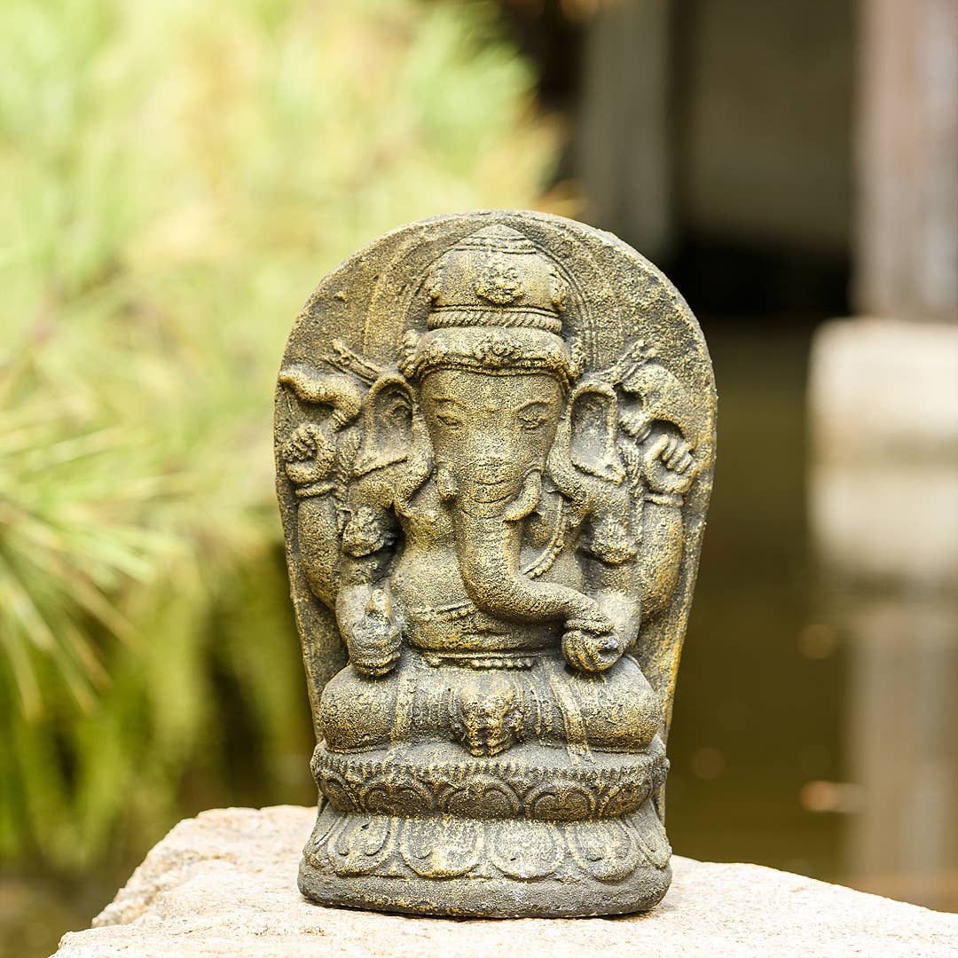 Volcanic Ash Ganesha Statute