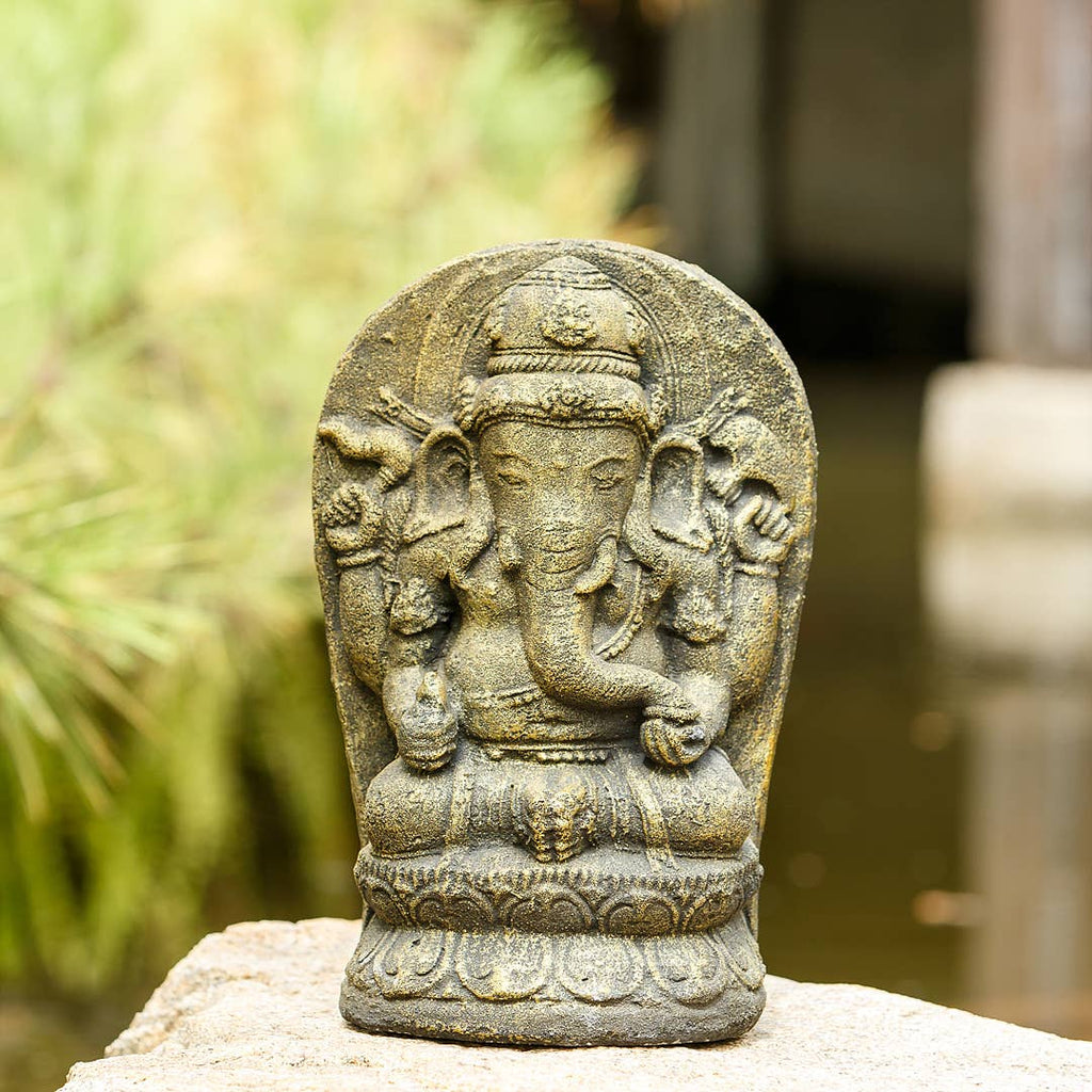 Volcanic Ash Ganesha Statute