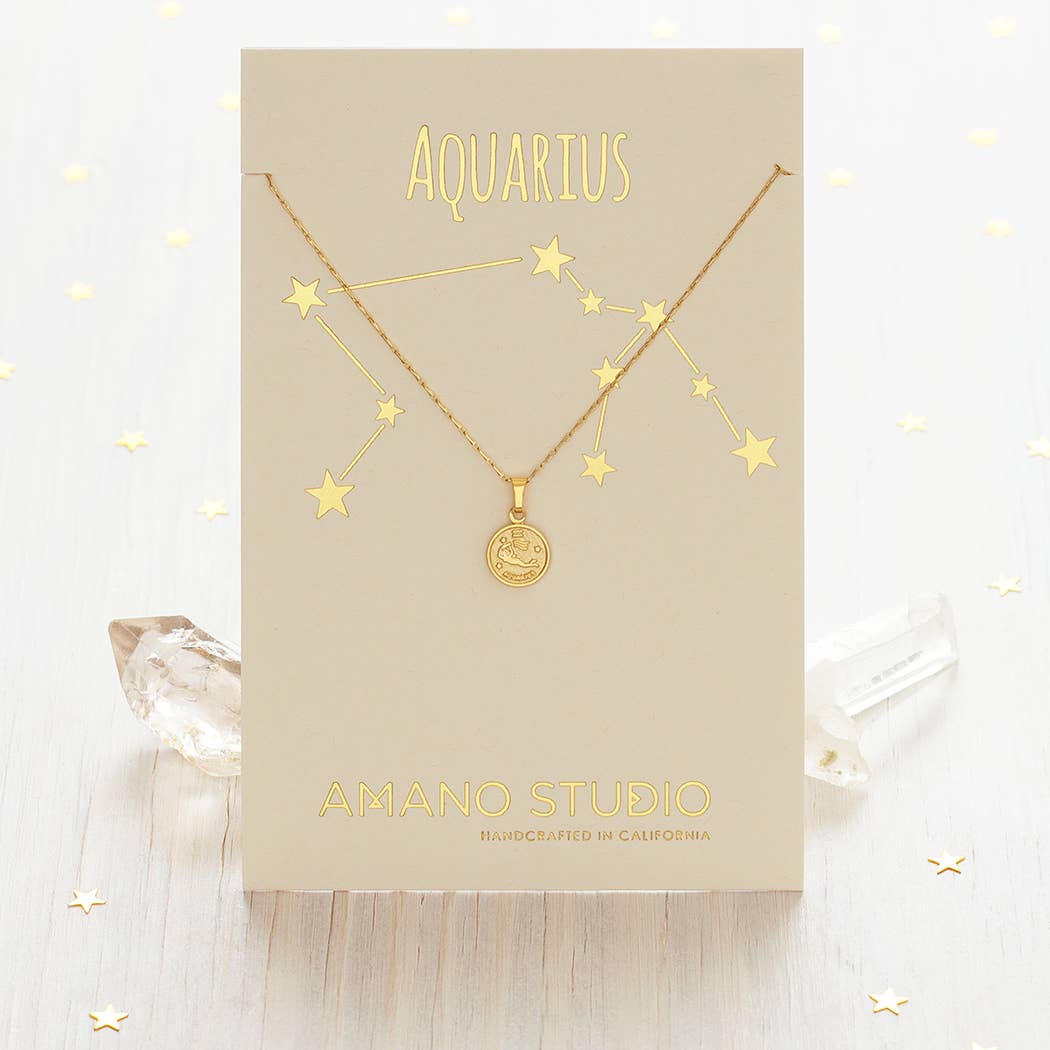 Tiny Zodiac Medallions