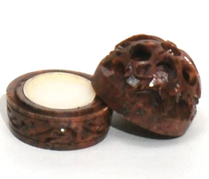 Indian Summer  Solid Perfume in Hand Carved Stone Jar