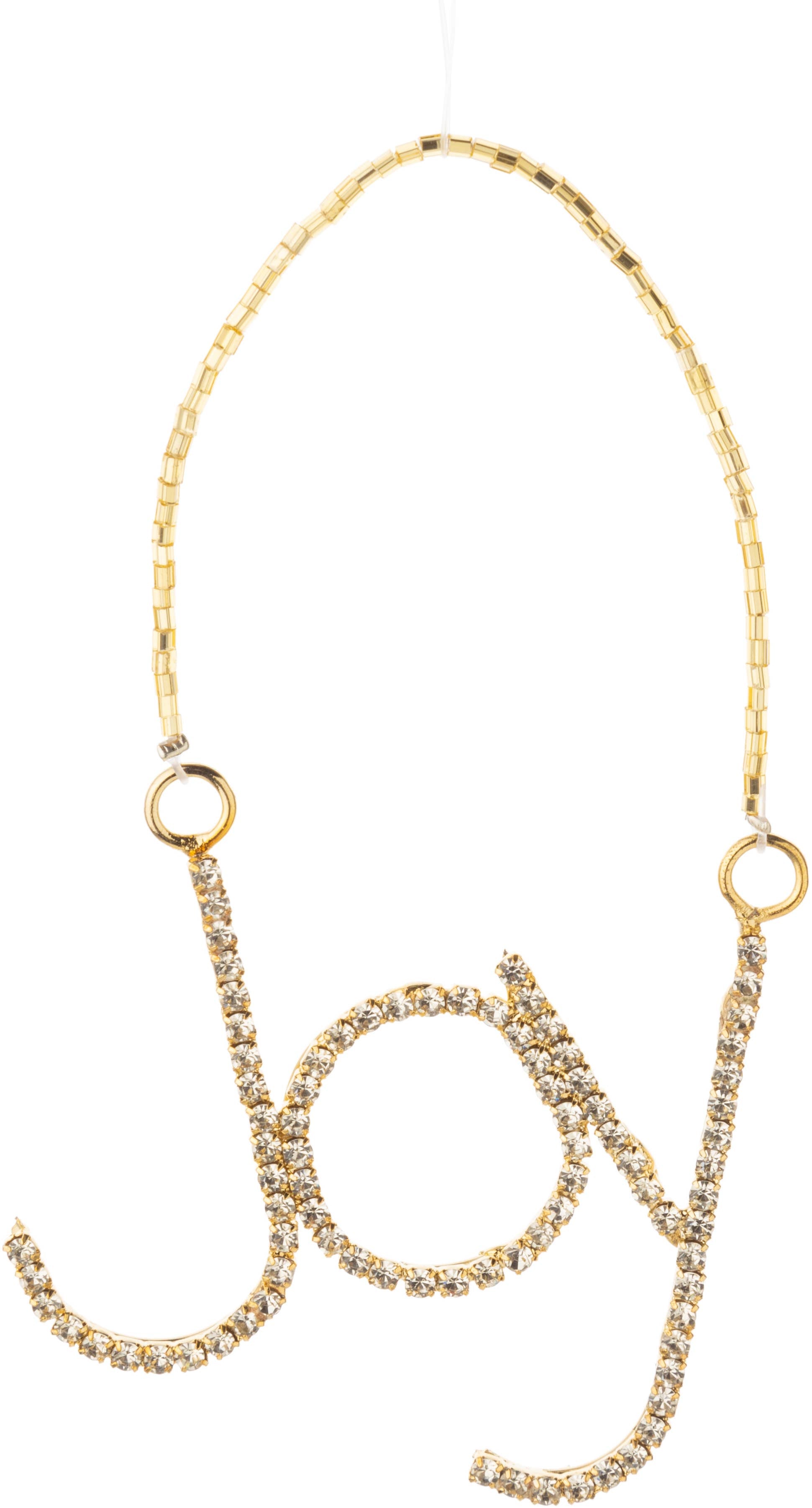 Jeweled JOY ornament