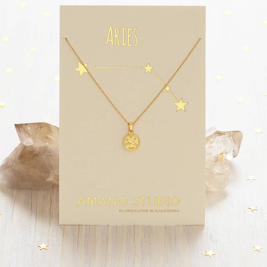 Tiny Zodiac Medallions