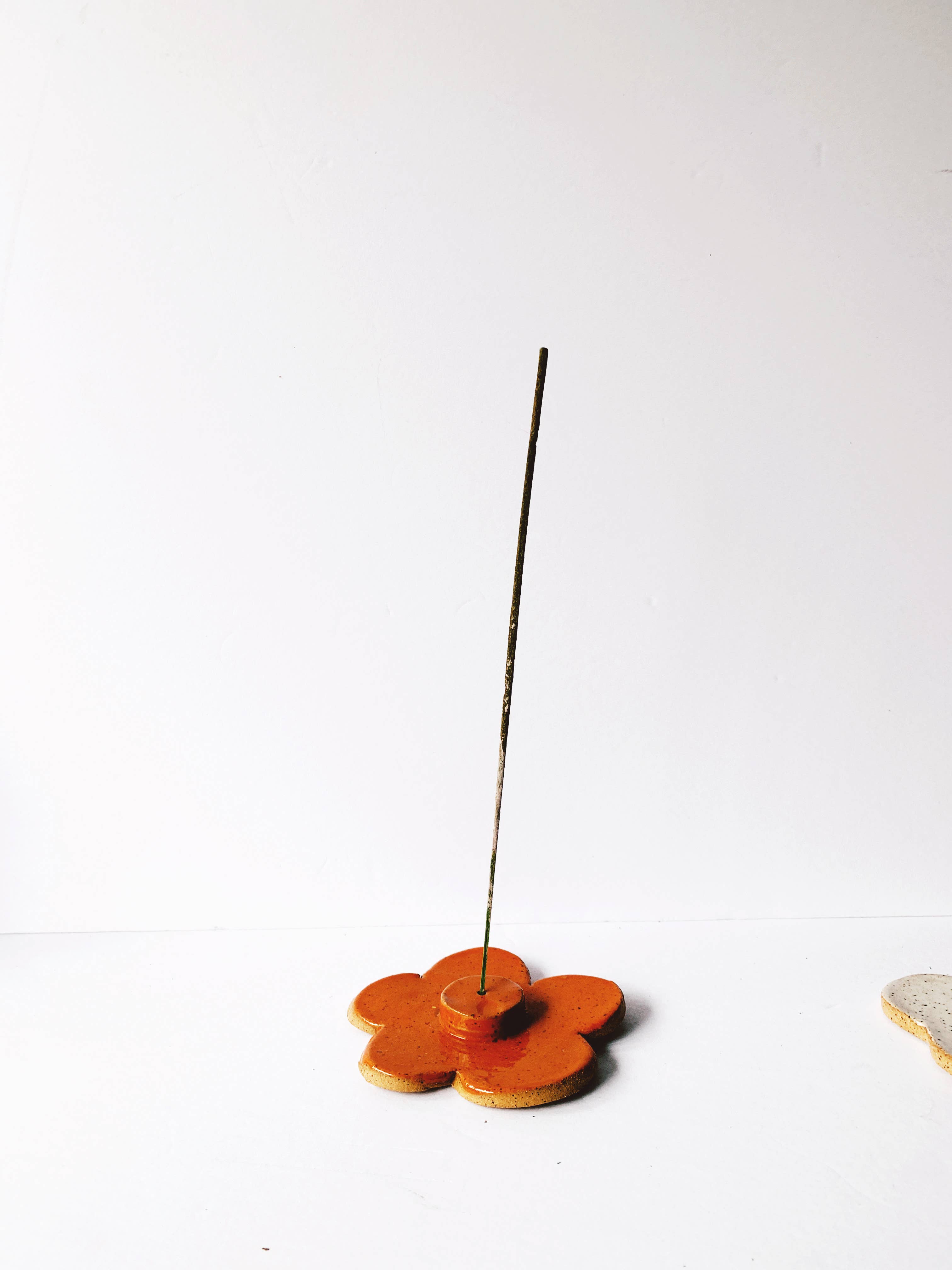 Daisy Incense Holder in Mustard