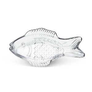 Small Glass Fish Dish