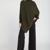 Triangle Poncho with Sleeves