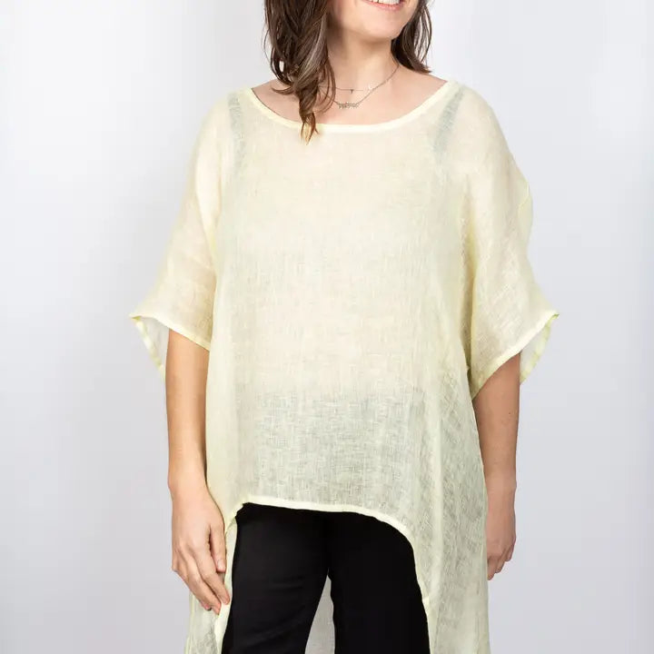 Paloma Linen Top