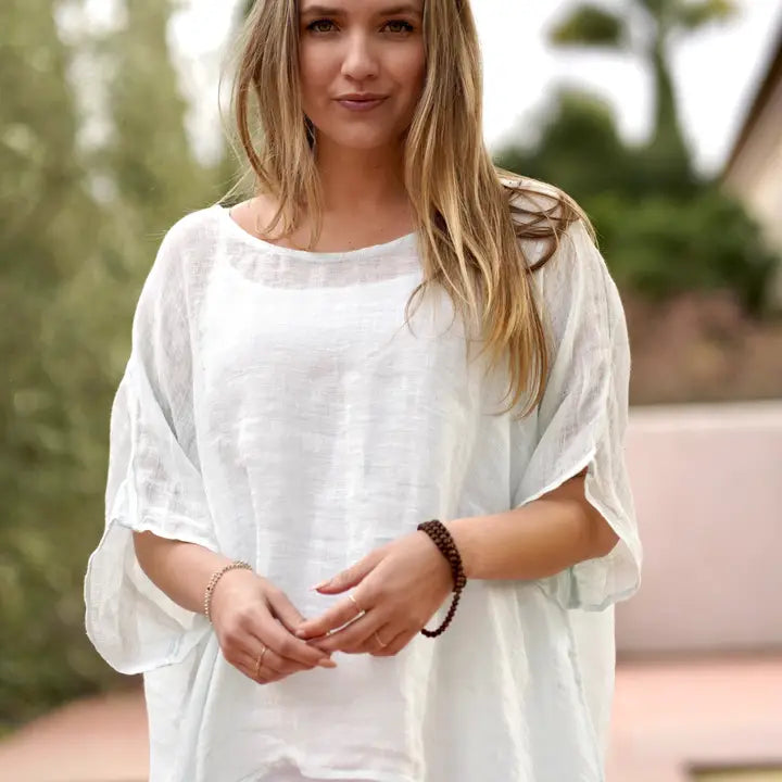 Paloma Linen Top