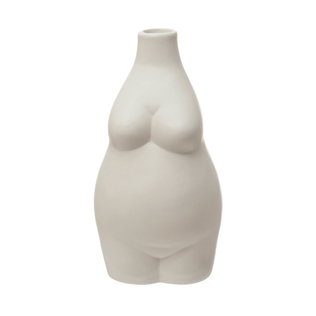 Stoneware Body Shaped vase