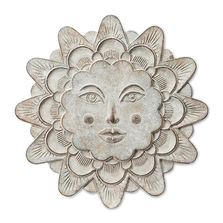 Sun Face Wall Plaque