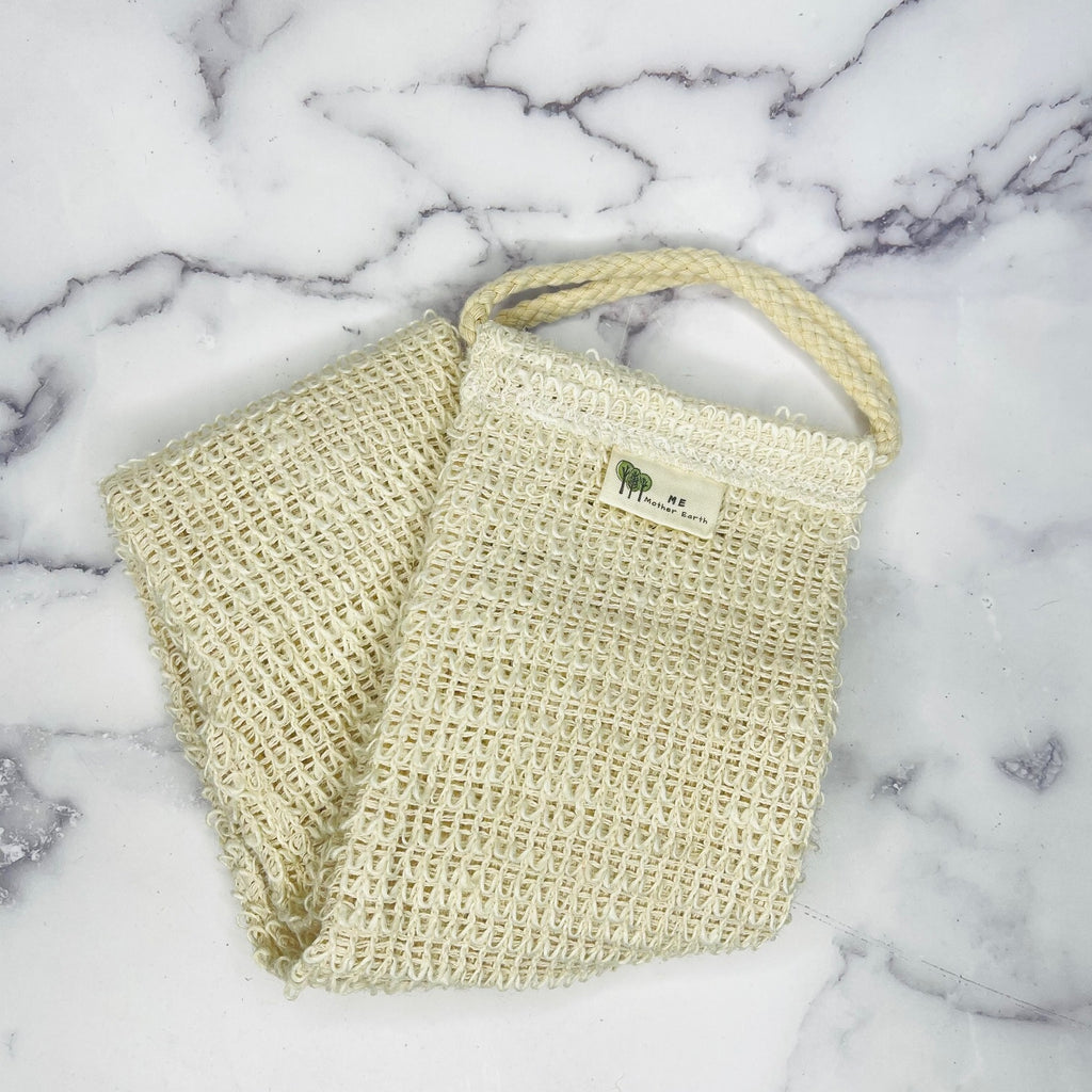 Sisal Back Scrubber with Handles