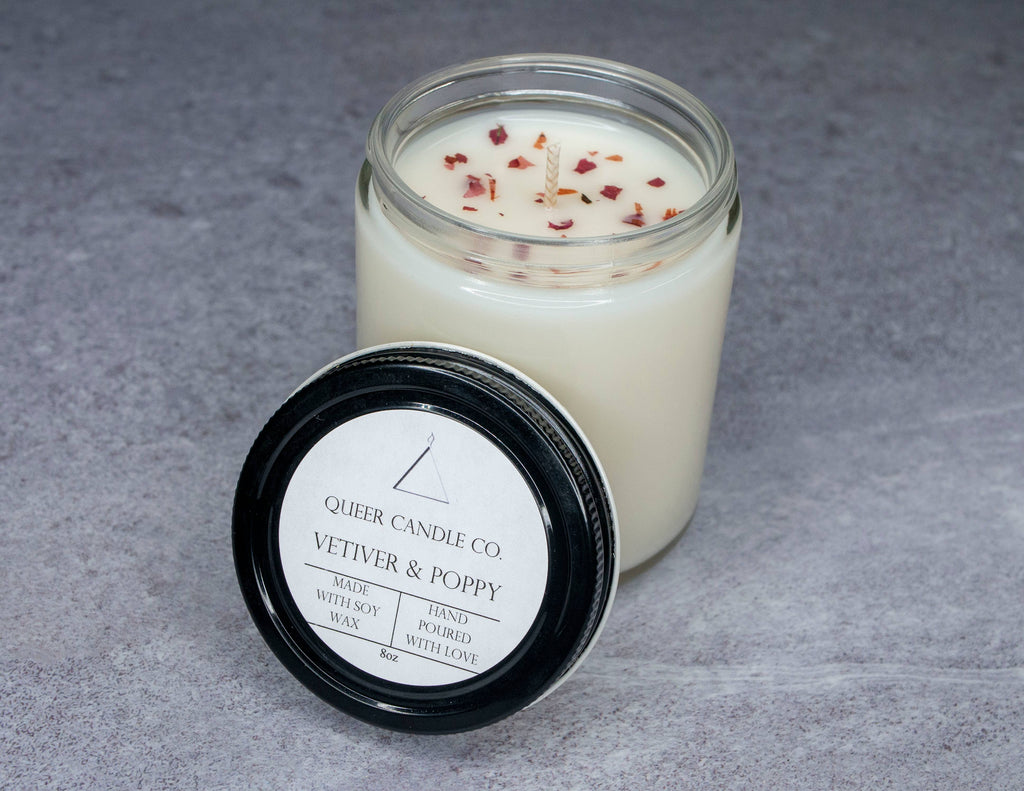 Vetiver & Poppy Candle