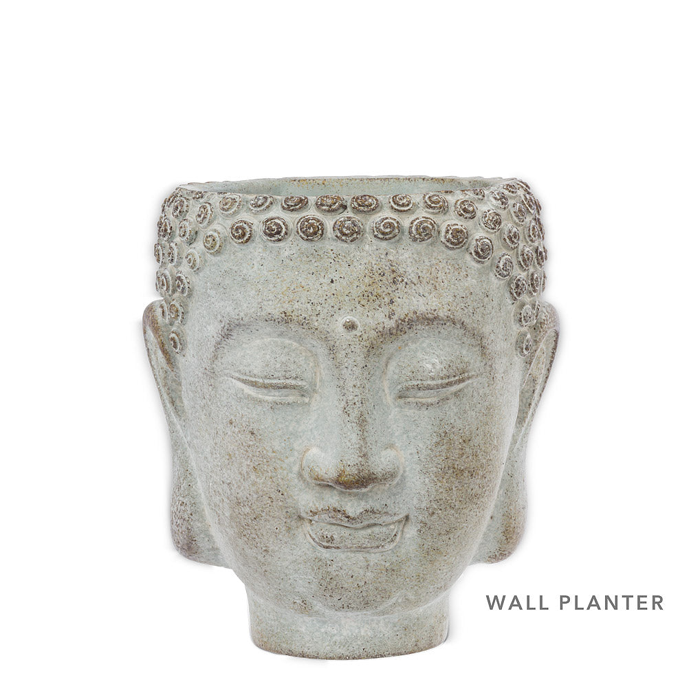 Buddha Head Wall Planter
