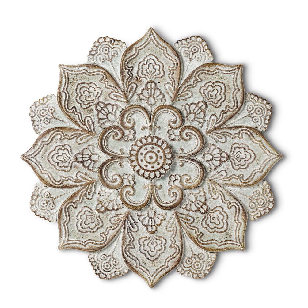 Mandala Flower Plaque