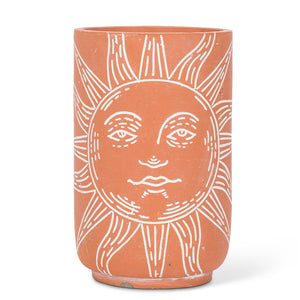 Sun Face Vase / Cooler