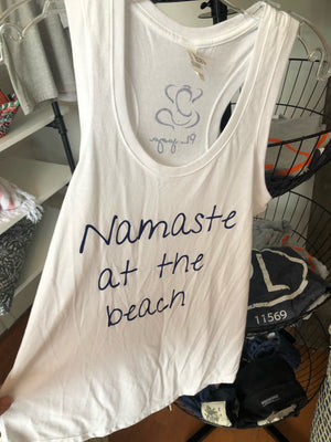 Namaste at the Beach Tank